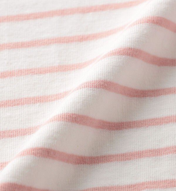 SHIPS KIDS「SHIPS KIDS:100～130cm / ボーダー 長袖 TEE」|Tシャツ・カットソー|