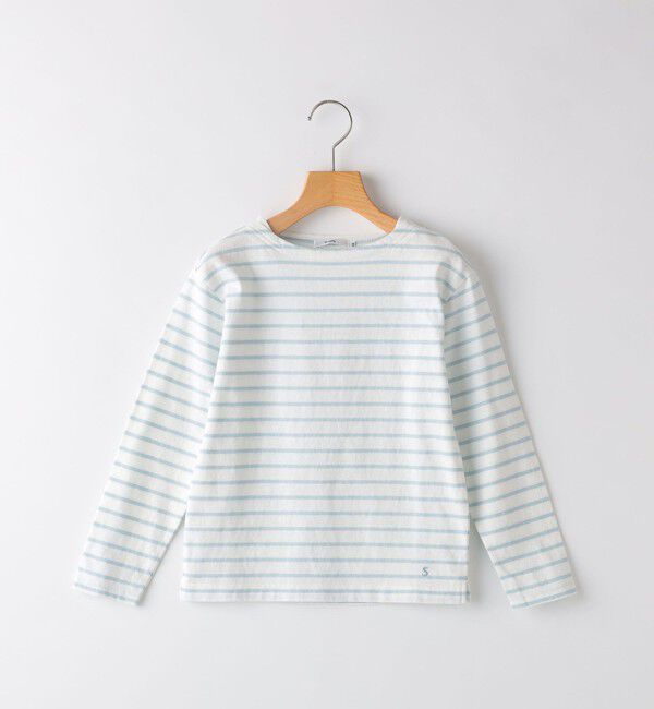 SHIPS KIDS「SHIPS KIDS:100～130cm / ボーダー 長袖 TEE」|Tシャツ・カットソー|