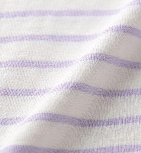 SHIPS KIDS「SHIPS KIDS:100～130cm / ボーダー 長袖 TEE」|Tシャツ・カットソー|