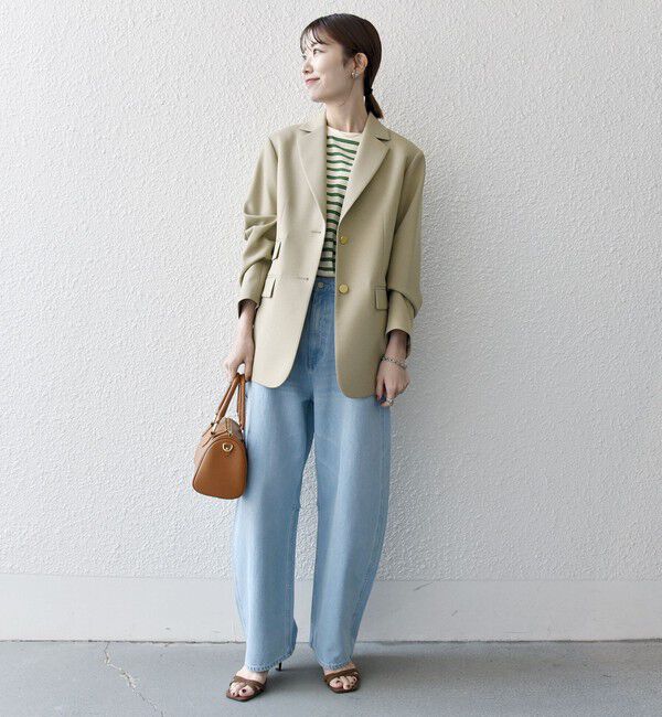 SHIPS any「SHIPS any:〈洗濯機可能〉コクーンペインター デニムパンツ［SHIPS any DENIM］」|デニム|