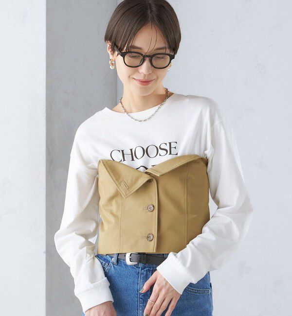 SHIPS for women「〈手洗い可能〉トレンチ ディテール ビスチェ 24SS ◇」|その他|