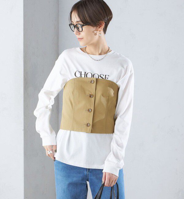 SHIPS for women「〈手洗い可能〉トレンチ ディテール ビスチェ 24SS ◇」|その他|