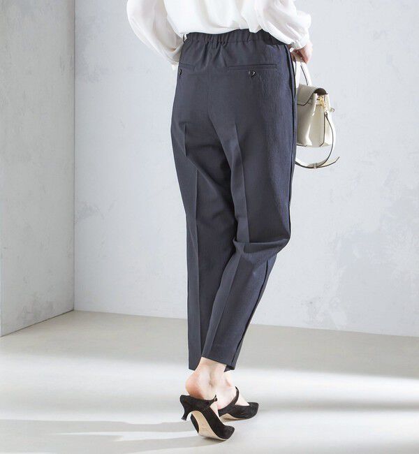 SHIPS for women「〈洗濯機可能〉サイドライン デザイン ストレッチ テーパード パンツ 24SS ◇」|その他|