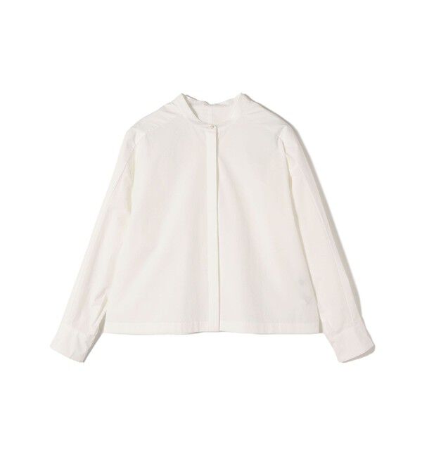 SHIPS for women「〈手洗い可能〉近江晒 タイプライター ラッフル ブラウス 24SS ◇」|シャツ・ブラウス|