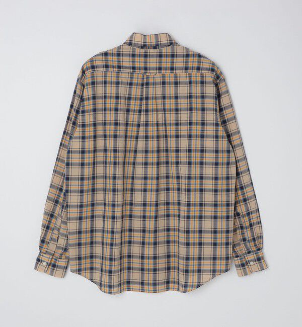 SHIPS「SHIPS: コットンリネン マドラスチェック ボタンダウン 長袖 シャツ」|シャツ・ブラウス|