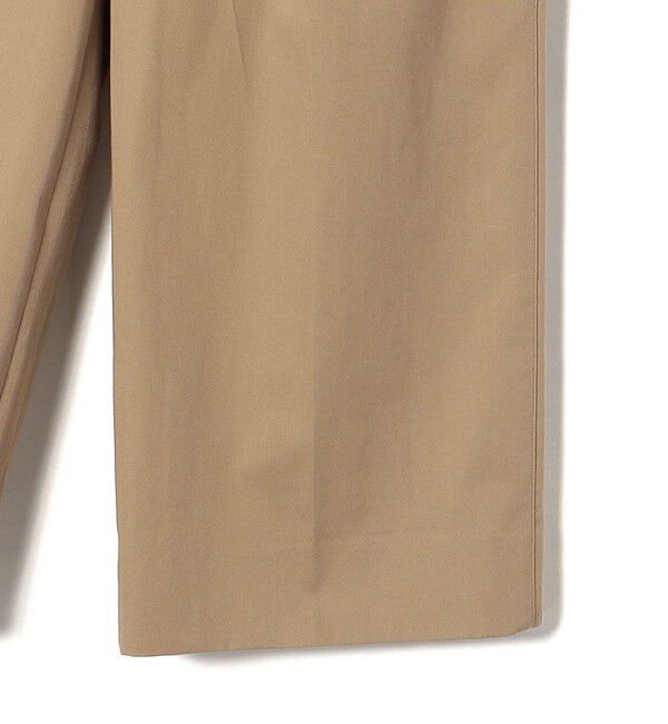 SHIPS for women「〈手洗い可能〉ハイカウント ツイル チノ タック パンツ 24SS ◇」|チノ|