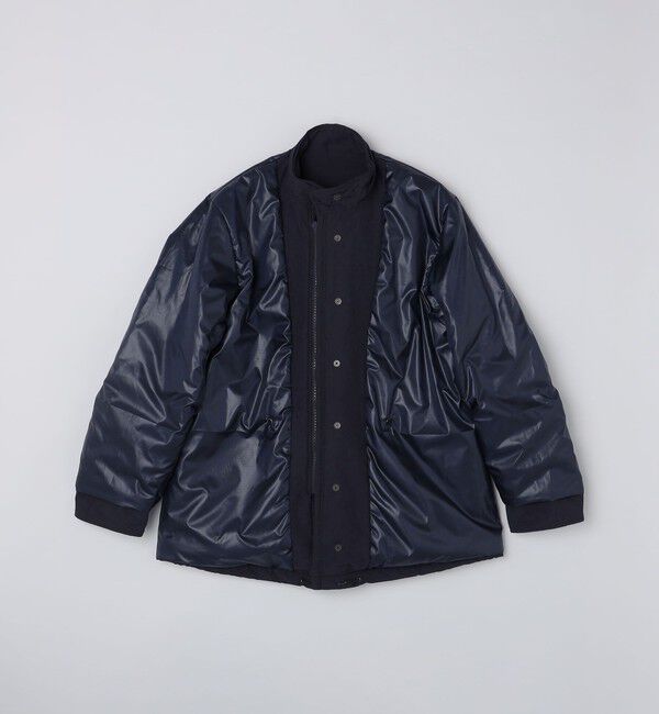 SHIPS「SHIPS: ライト ナイロン 中綿 M-65 ミリタリー ブルゾン」|ミリタリージャケット|