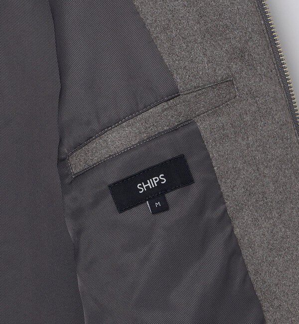 SHIPS「SHIPS: ポリエステル フェイクスエード シングル ライダース」|その他|