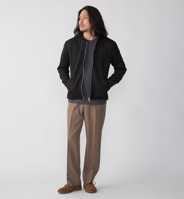 SHIPS「SHIPS: ポリエステル フェイクスエード シングル ライダース」|その他|