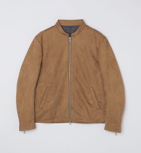 SHIPS「SHIPS: ポリエステル フェイクスエード シングル ライダース」|その他|