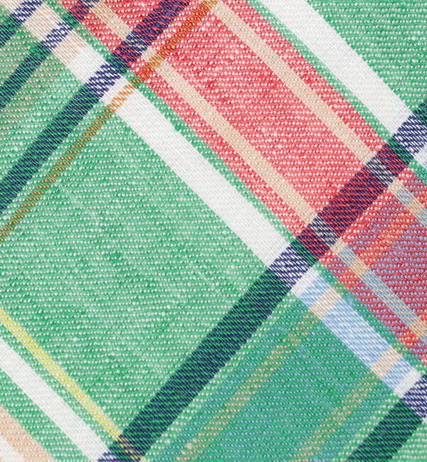 SHIPS「BREUER: リネン マドラス チェック ネクタイ」|ネクタイ・蝶ネクタイ|