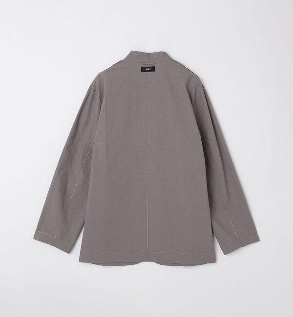 SHIPS「SHIPS: コットン ブロード リラックス シャツ ジャケット」|テーラードジャケット|