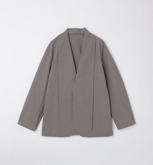 SHIPS「SHIPS: コットン ブロード リラックス シャツ ジャケット」|テーラードジャケット|