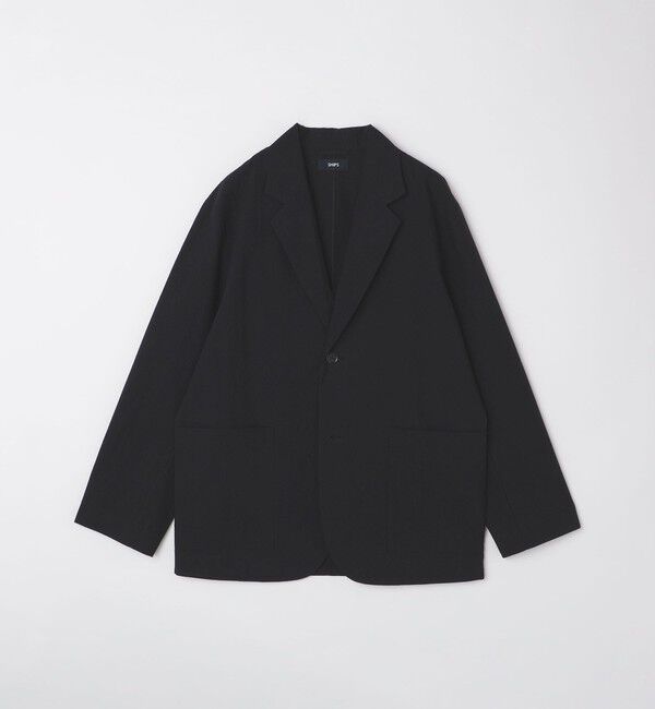 SHIPS「SHIPS: コットン ブロード リラックス シャツ ジャケット」|テーラードジャケット|