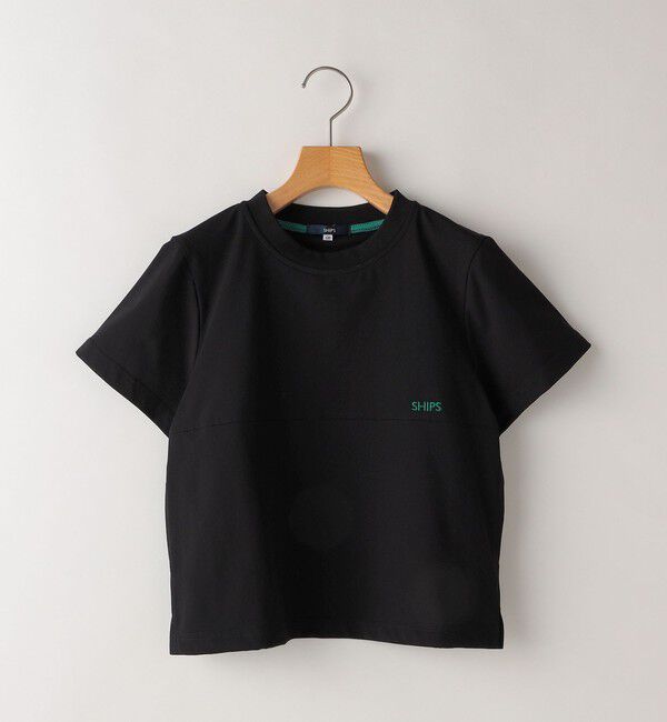 SHIPS KIDS「SHIPS KIDS:100～130cm /〈UVカット/吸水速乾〉ドライタッチ プルオーバー」|Tシャツ・カットソー|