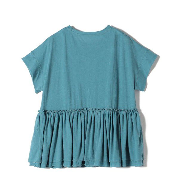 SHIPS for women「〈接触冷感〉コットン ナイロン ペプラム プルオーバー」|Tシャツ・カットソー|