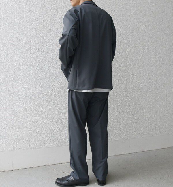 SHIPS any「SHIPS any: 〈洗濯機可能〉ストレッチ ナイロン リラックス ジャケット (セットアップ対応)◇」|テーラードジャケット|