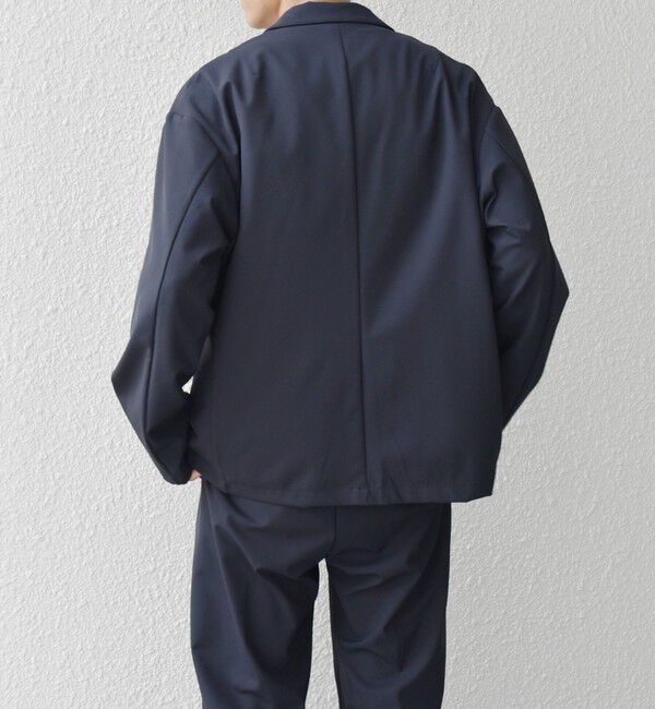 SHIPS any「SHIPS any: 〈洗濯機可能〉ストレッチ ナイロン リラックス ジャケット (セットアップ対応)◇」|テーラードジャケット|