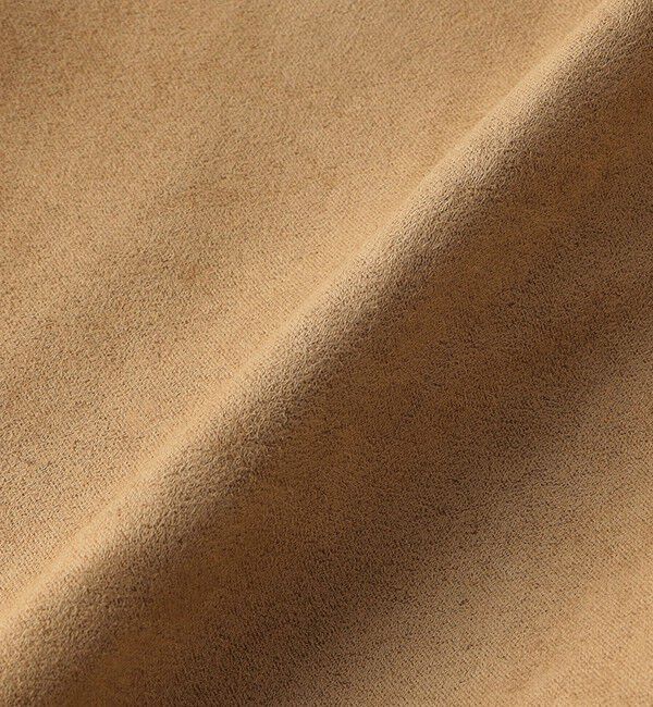 SHIPS「BENCH MARKING SHIRT: レギュラーカラー ポリエステル フェイクスエード シャツ」|シャツ・ブラウス|