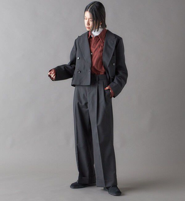 SHIPS for women「SHIPS NINE CASE:ワイド パンツ」|その他|