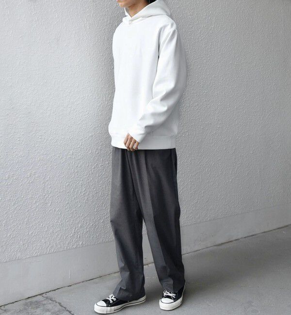 SHIPS any「SHIPS any: カラー ダンボール スナップ プルオーバー パーカー 25AW◇」|パーカー|