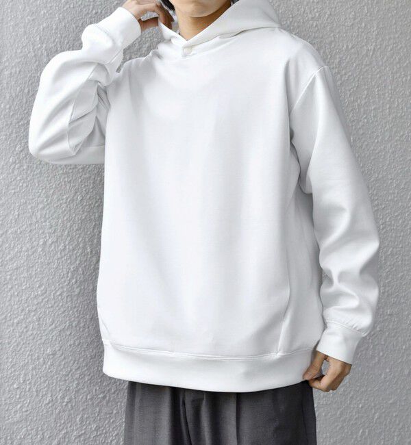 SHIPS any「SHIPS any: カラー ダンボール スナップ プルオーバー パーカー 25AW◇」|パーカー|