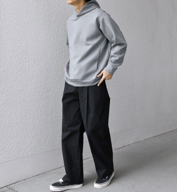 SHIPS any「SHIPS any: カラー ダンボール スナップ プルオーバー パーカー 25AW◇」|パーカー|