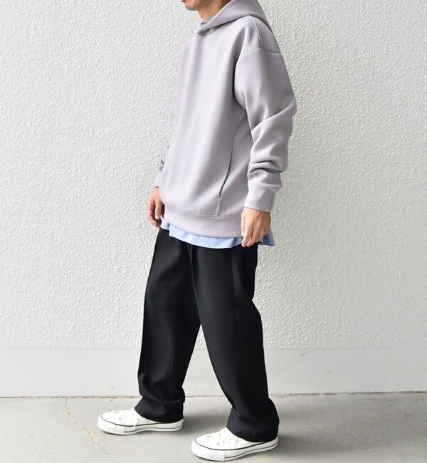 SHIPS any「SHIPS any: カラー ダンボール スナップ プルオーバー パーカー 25AW◇」|パーカー|