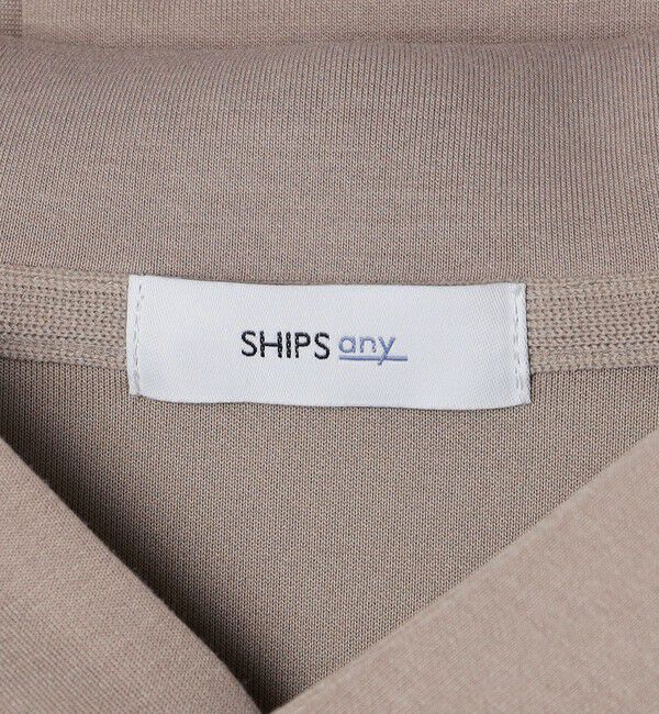 SHIPS any「SHIPS any: カラー ダンボール スナップ プルオーバー パーカー 25AW◇」|パーカー|