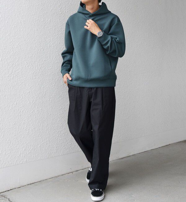 SHIPS any「SHIPS any: カラー ダンボール スナップ プルオーバー パーカー 25AW◇」|パーカー|