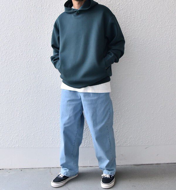 SHIPS any「SHIPS any: カラー ダンボール スナップ プルオーバー パーカー 25AW◇」|パーカー|