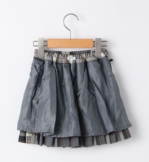 SHIPS KIDS「SHIPS KIDS:100～130cm / チェック プリーツ スカート」|スカート|