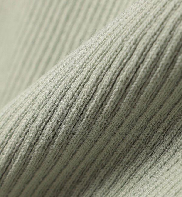 SHIPS KIDS「SHIPS KIDS:100～125cm /〈手洗い可能〉リブ フリル タートルネック ニット」|ニット・セーター|