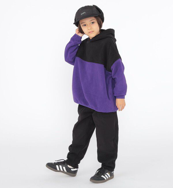 SHIPS KIDS「SHIPS KIDS:100～130cm / フリース ゲーミング パーカー」|パーカー|