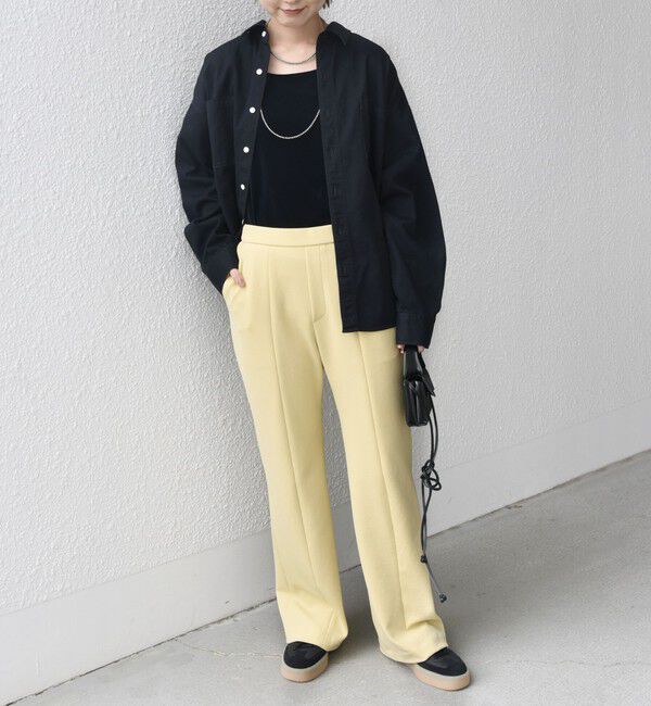 SHIPS for women「〈手洗い可能〉ストレッチ フレア パンツ」|その他|