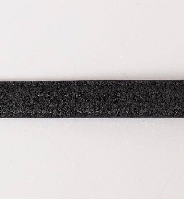 quaranciel「quaranciel: メタル バックル 8hole レザー ベルト」|ベルト|