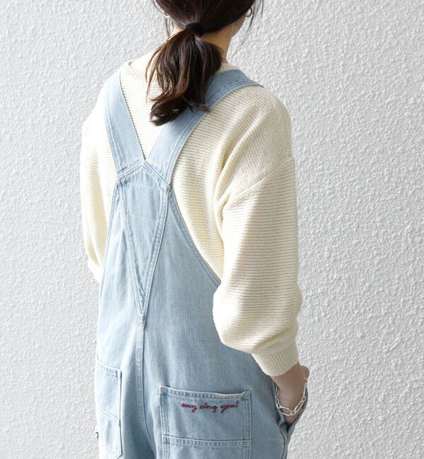 SHIPS any「SHIPS any: シルク コットン ボートネック ニット プルオーバー」|ニット・セーター|