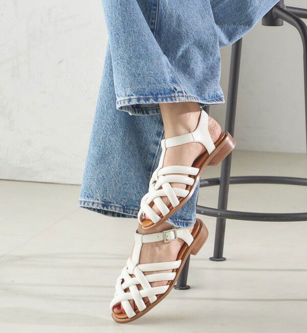 SHIPS for women「パディング グルカ サンダル」|サンダル|ライトホワイト