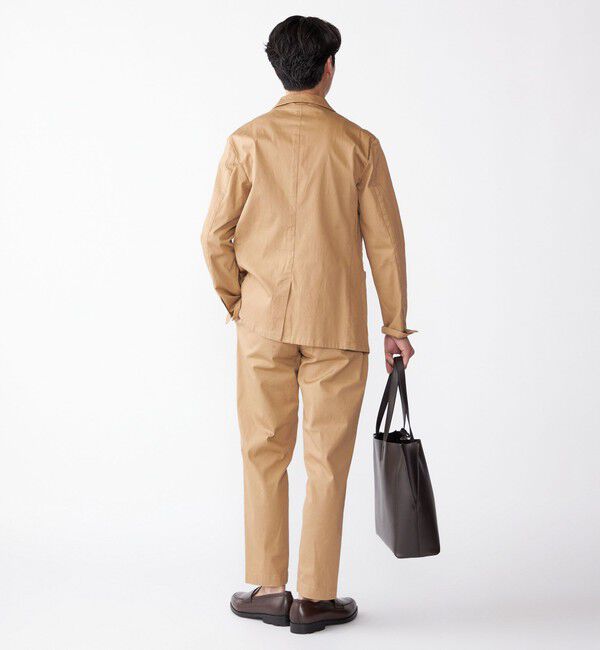 SHIPS「SHIPS:〈手洗い可能・セットアップ対応〉ウォッシュド ピケ 2ボタン ジャケット」|テーラードジャケット|