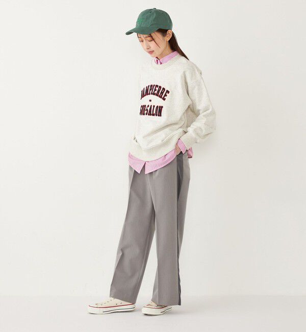 SHIPS Colors 「SHIPS Colors:〈手洗い可能〉サテン サイドライン パンツ」|その他|