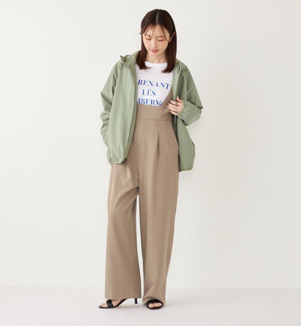 SHIPS Colors 「SHIPS Colors:〈洗濯機可能〉ハイウエスト サロペット」|オールインワン|