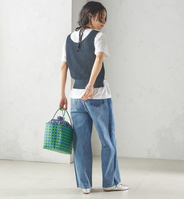 SHIPS for women「in mood:リボン ニット ボール ネックレス」|ネックレス|