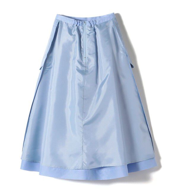 SHIPS for women「〈手洗い可能〉オーガンジー タック フレア スカート」|スカート|