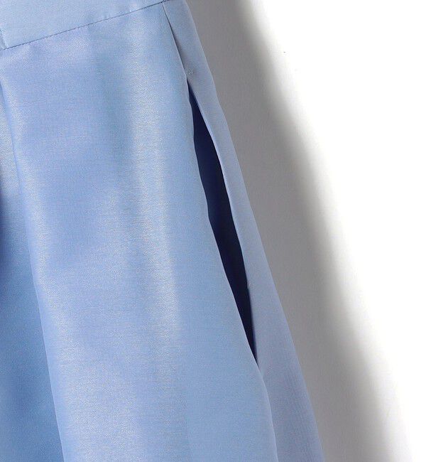 SHIPS for women「〈手洗い可能〉オーガンジー タック フレア スカート」|スカート|