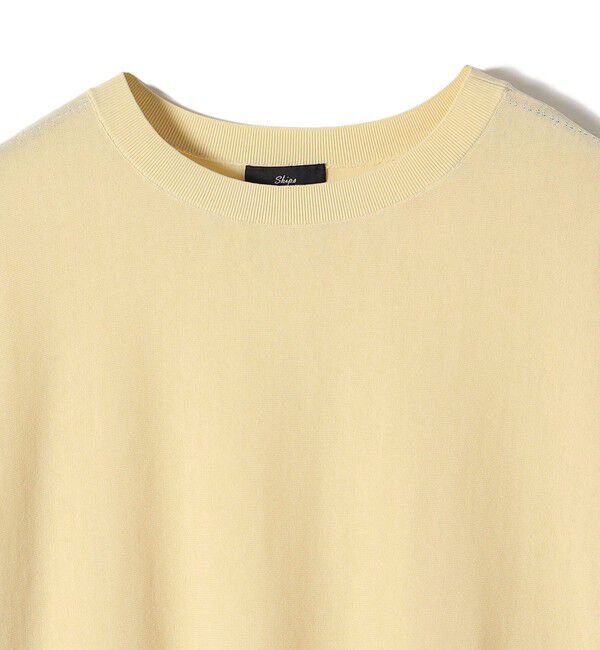 SHIPS for women「SHIPS Primary Navy Label:ICE FINE コットン ドルマン プルオーバー」|ニット・セーター|