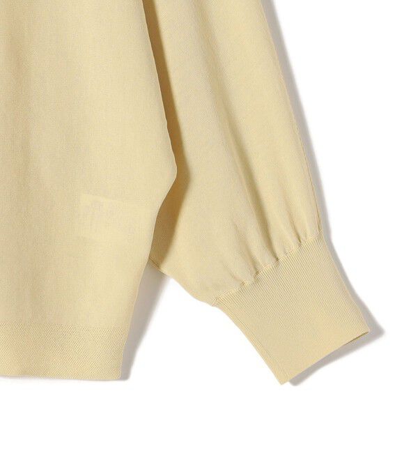 SHIPS for women「SHIPS Primary Navy Label:ICE FINE コットン ドルマン プルオーバー」|ニット・セーター|