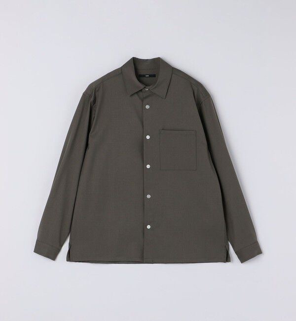 SHIPS「SHIPS: SMART MERINO(R) レギュラーカラー シャツ」|シャツ・ブラウス|ヘザーグレー