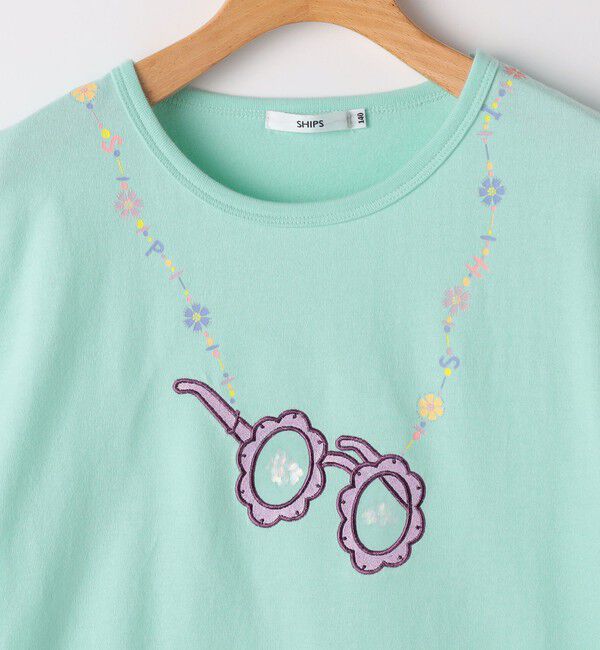 SHIPS KIDS「SHIPS KIDS:140～150cm / サマー モチーフ 半袖 TEE」|Tシャツ・カットソー|