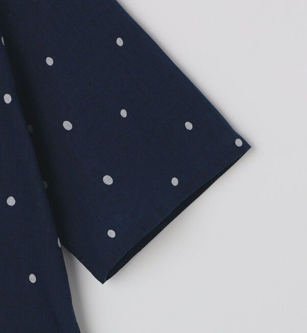 SHIPS「BATEAUX DE SHIPS: レギュラーカラー ドット 半袖 シャツ」|シャツ・ブラウス|