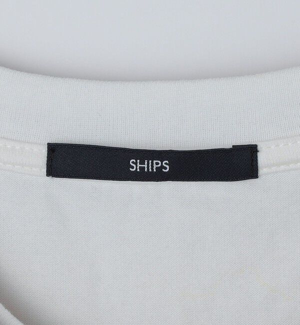 SHIPS「SHIPS: キー ネック フェイクレイヤード Tシャツ」|Tシャツ・カットソー|